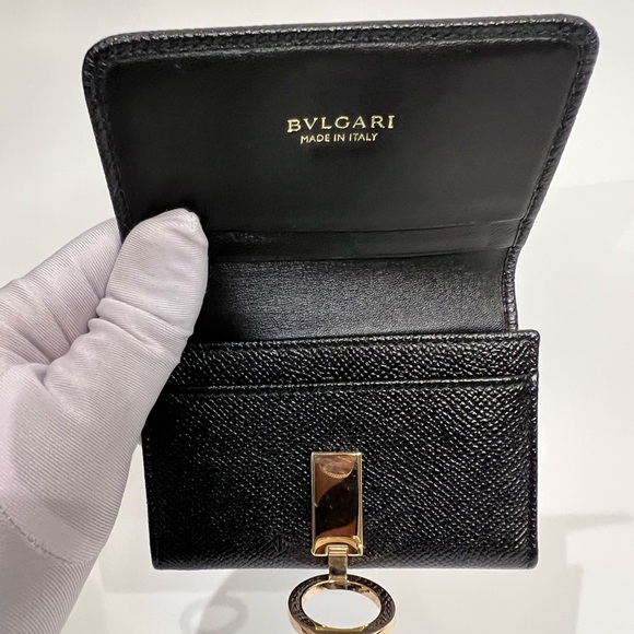 AUTHENTIC LEATHER BVLGARI WALLET - Picture 4 of 5